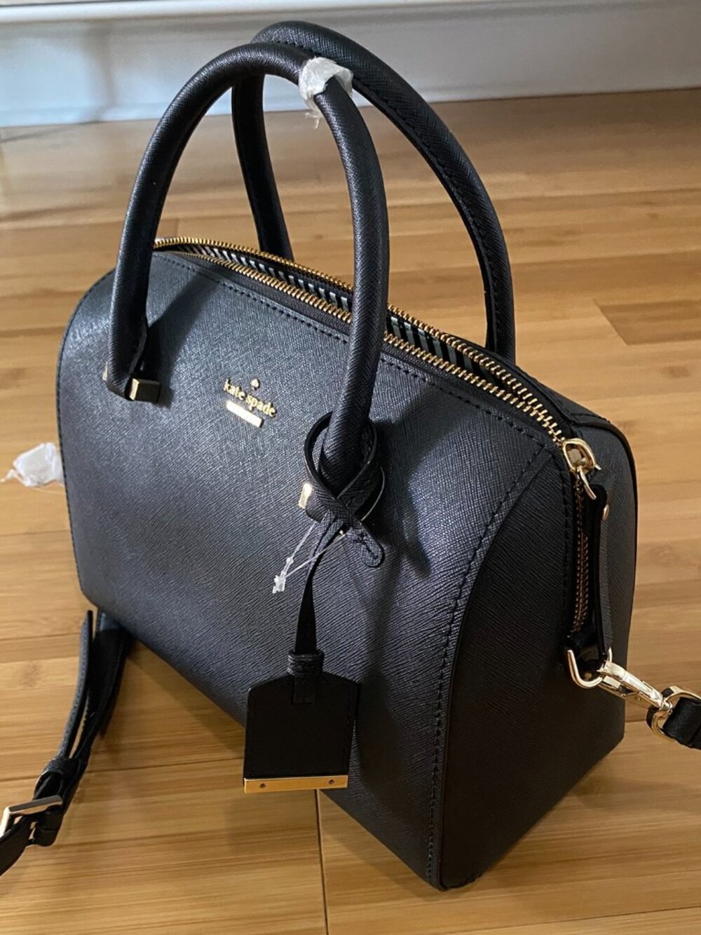 Kate Spade Black Crossbody Satchel